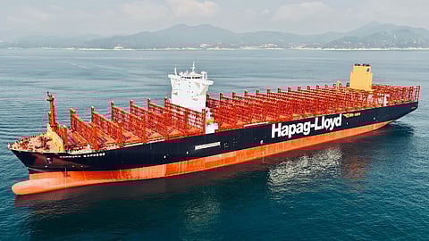 Hapag-Lloyd takes delivery of LNG-fuelled 23,000TEU boxship