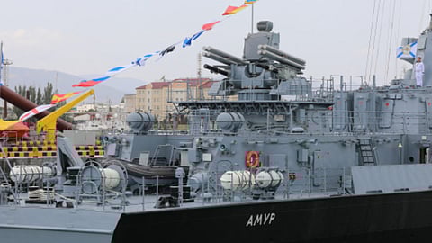 New missile corvette delivered to Russian Navy