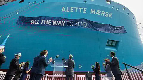 Maersk christens fourth methanol-fuelled ship in series