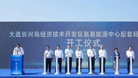 Construction starts on new liquefied cargo terminal on China's Xizhong Island