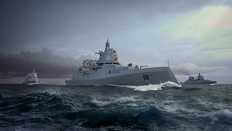 German firms to collaborate on construction of new air defence frigates