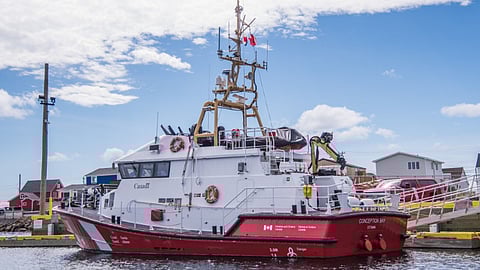 CCGS Conception Bay, a sister boat of CCGS Groswater Bay