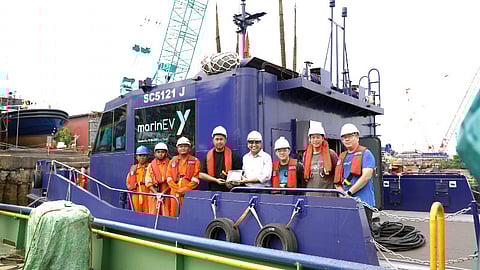 Malaysian-owned electric cargo vessel begins commercial trials