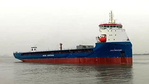 Eco Treasure during final sea trials, September 2, 2024