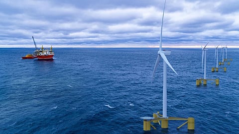 Floating wind turbines
