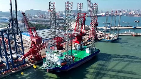 Ganghangping 5 – Chinese wind installation jackup with 1,800-tonne lifting capacity