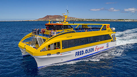 Buganvilla Express – Spanish operator's newest ferry built for daily inter-island trips