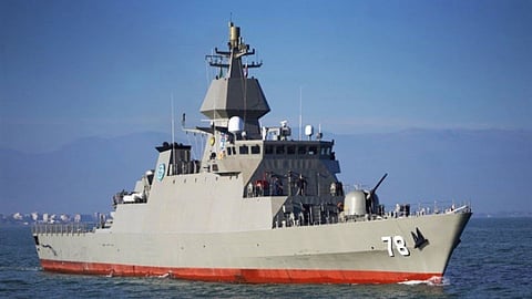 The Islamic Republic of Iran Navy frigate Daylaman