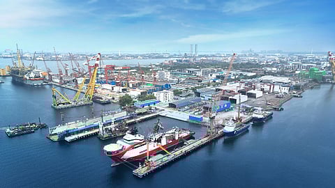 ST Engineering's newly acquired shipyard at 55 Gul Road