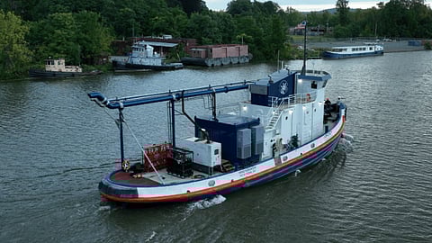 NH3 Kraken sails on its maiden voyage following completion of ammonia retrofitting works, September 23, 2024