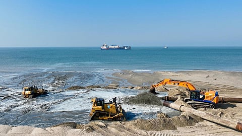 Maasvlakte 2 sand nourishment project