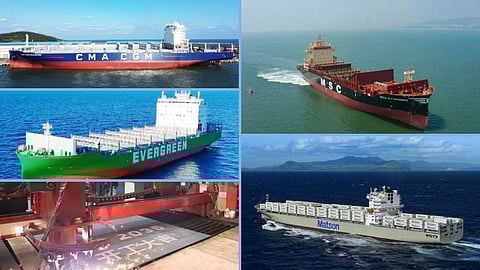 Container Vessel News Roundup | October 2 – Deliveries to Taiwan, France and Switzerland, LNG-fuelled ship construction and more