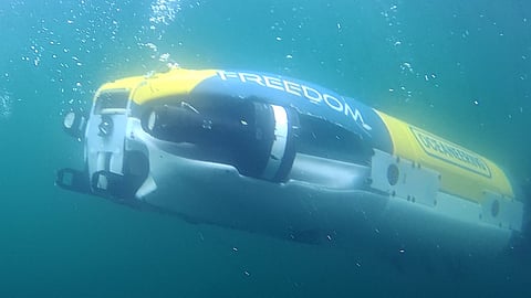 An Oceaneering AUV
