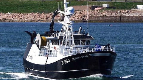 The trawler Guiding Star in 2014