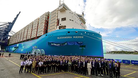 Christening ceremony of Alexandra Mærsk, October 9, 2024