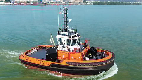 KST Dragon – Highly manoeuvrable tug for Singapore operator