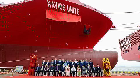 Navios Utmost and Navios Unite naming ceremony