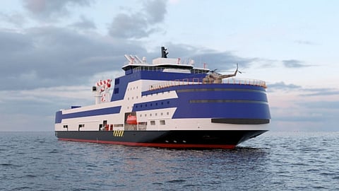 Artist's impression of the new supply/response vessel