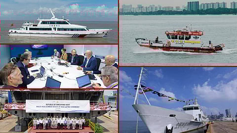 Security Vessel News Roundup | October 29 – Singapore's new airport rescue boats, UK fleet support ship development and more