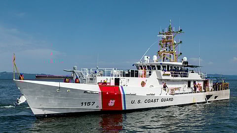 USCGC Florence Finch at its homeport of Astoria, Oregon, August 17, 2024