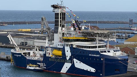 Christening ceremony of IWS Seawalker