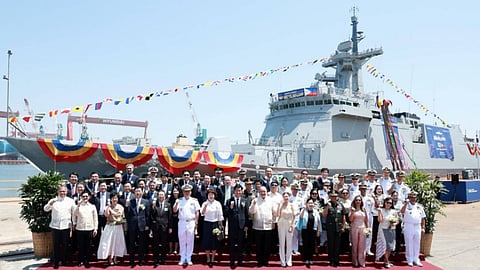 Launching ceremony of the future Philippine Navy corvette BRP Miguel Malvar, June 18, 2024
