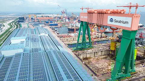 One of Seatrium's shipyards in Asia