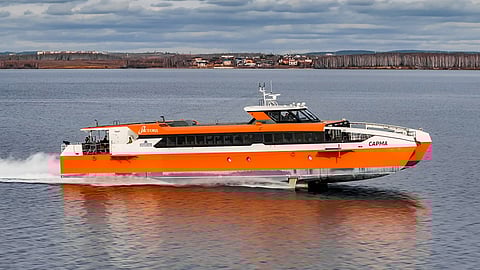 Sarma – Hydrofoil catamaran ferry for operation on Russia’s Lake Baikal