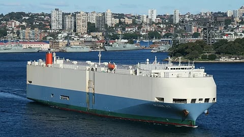 Splendid Ace in Australia's Sydney Harbour, August 12, 2008