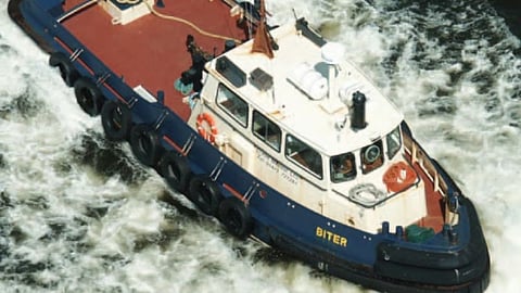 The harbour tug Biter, photo date unknown