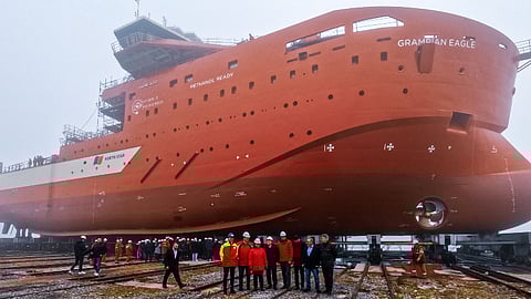 Launch of Grampian Eagle