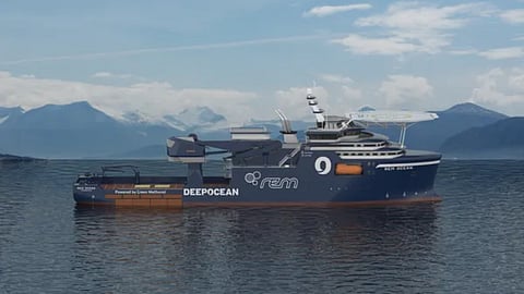 Rendering of the IMR vessel Rem Ocean