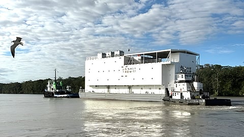 YRBM 57 US Navy Conrad Shipyard