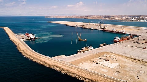 Chabahar Port in Iran