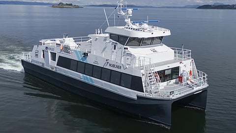 Mjolner – Hybrid catamaran ferry for express routes in central Norway