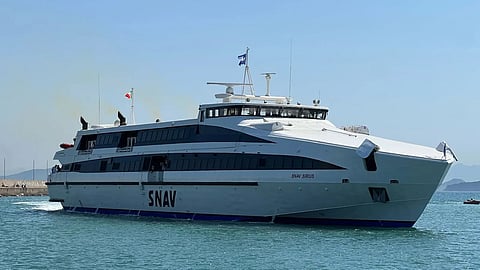 SNAV Sirius – New fast ferry to serve Italy's Gulf Islands