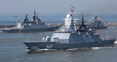 Ships of Russia's Baltic Fleet