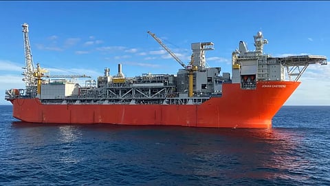 The FPSO Johan Castberg in the field