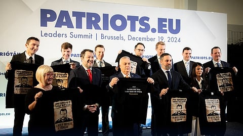 Patriots for Europe pledge their support for Salvini