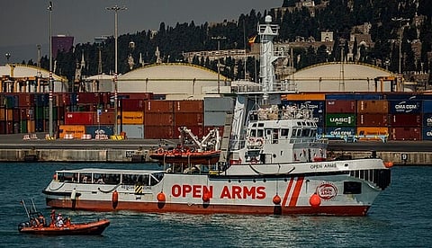 Open Arms illegal migrant ferry
