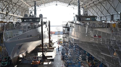 A pair of ECCPB's under construction