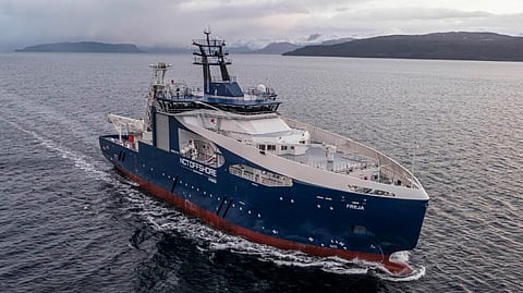 Freja, NCT Offshore's newest cable laying vessel