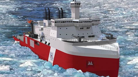 US Coast Guard polar security cutter
