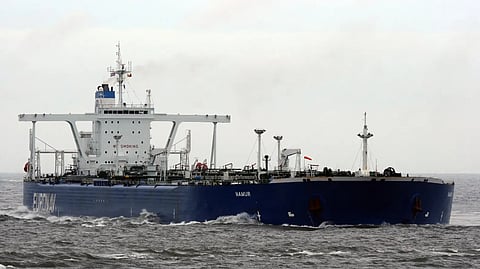 The very large crude carrier Namur, later renamed Amor, in 2015