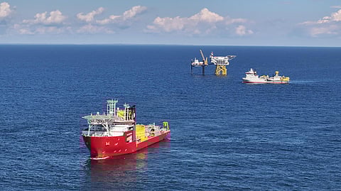 Offshore installation works