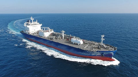 An LPG carrier