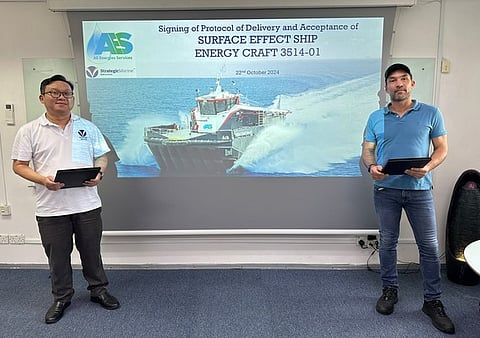 Surface effect crewboat delivered to All Energies Services