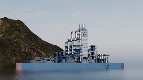 Ocean-Power "blue power hub" concept