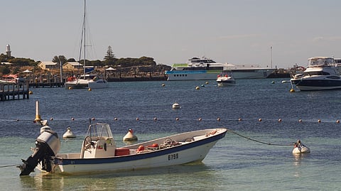 Boats at an unidentified Australian port (representative photo only)