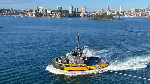 An Engage Marine tug